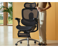 Sihoo DORO C300 PRO V2 czarny z podnóżkiem - 1598806 - zdjęcie 8